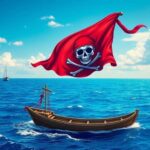 ¿Qué significa soñar con bandera pirata?
