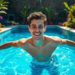 ¿Qué significa soñar con nadar en una piscina?