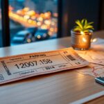 ¿Qué significa soñar con ticket del parking?