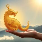 Amuleto del Dragón Dorado: significado y usos (Golden dragon charm)