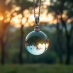 Colgante de Bola de Cristal: significado y usos (Crystal ball pendant)
