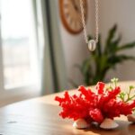 Colgante de Coral Rojo: significado y usos (Blood coral pendant)