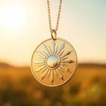 Colgante de Disco Solar: significado y usos (Solar disk pendant)