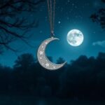 Colgante de Luna Nueva: significado y usos (New moon pendant)