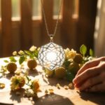 Colgante de Panal: significado y usos (Honeycomb pendant)