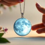 Colgante de Piedra Lunar: significado y usos (Moonstone pendant)