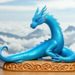 Figura de Dragón Azul: significado y usos (Azure dragon figurine)