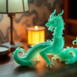 Figura de Dragón de Jade: significado y usos (Jade dragon figurine)