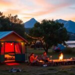¿Qué significa soñar con camping?