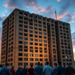 ¿Qué significa soñar con edificio de se cae?