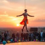¿Qué significa soñar con equilibrista?