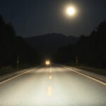 ¿Qué significa soñar con faros del coche?