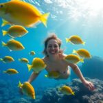 ¿Qué significa soñar con nadar con peces?