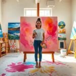 ¿Qué significa soñar con pintar?